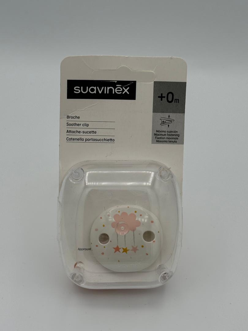 Suavinex Attache-sucette Rose, +0M – Image 2