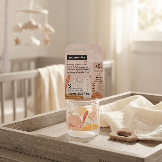 Biberon Suavinex 150ml  Dreams Pink