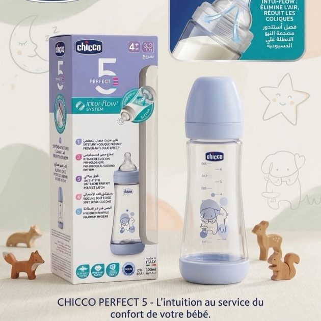 Biberon PERFECT 5 300ml (Intui-flow, Chien/Chat)