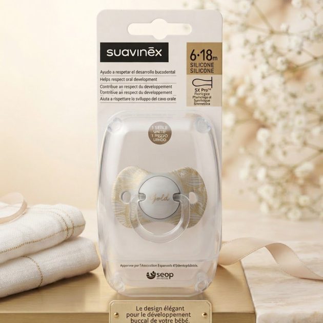 Sucette Suavinex Doré, 6-18M