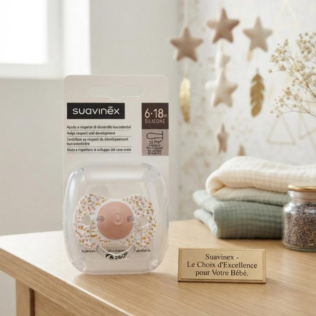 Sucette Suavinex Rose, 6-18M