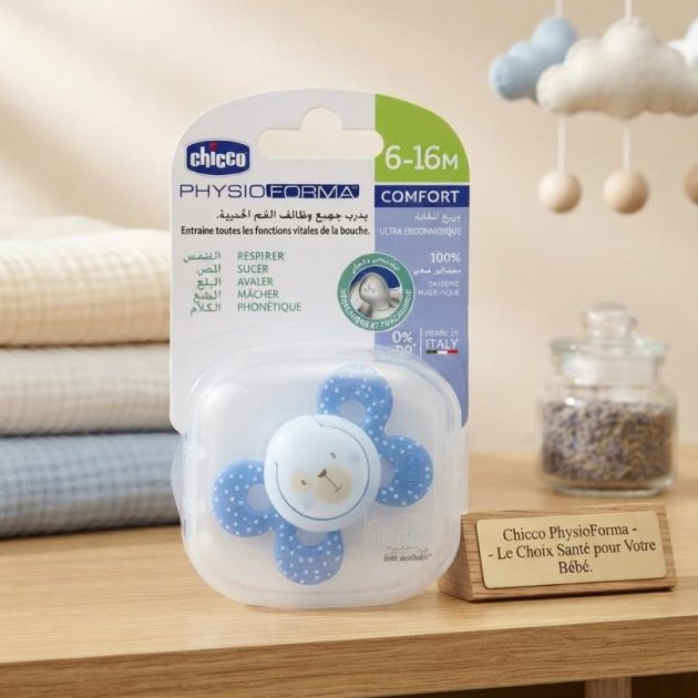 Chicco PhysioForma Comfort - Ourson Bleu , 6-16M