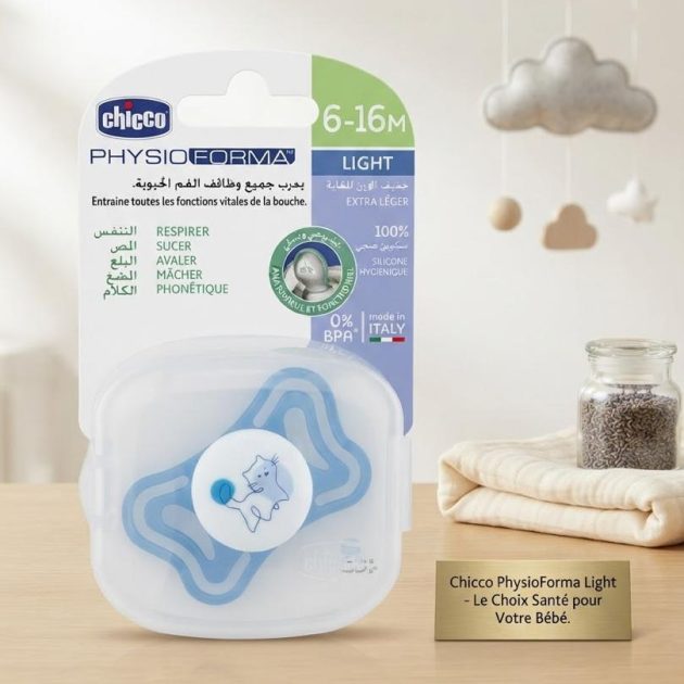 Chicco PhysioForma Light - Chat Bleu, 6-16M