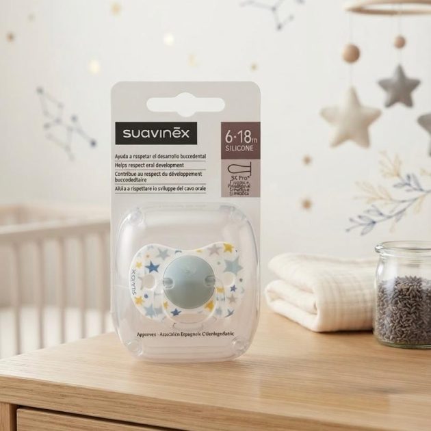 Sucette Suavinex Étoiles, 6-18M