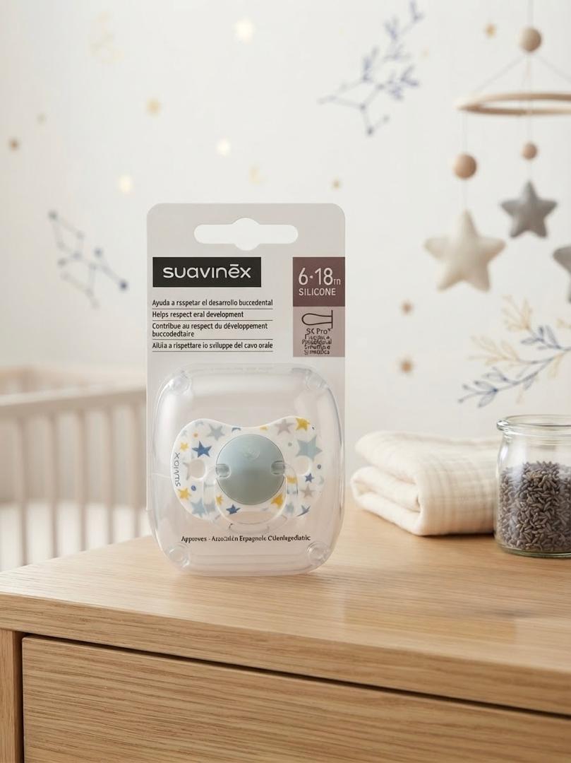 Sucette Suavinex Étoiles, 6-18M
