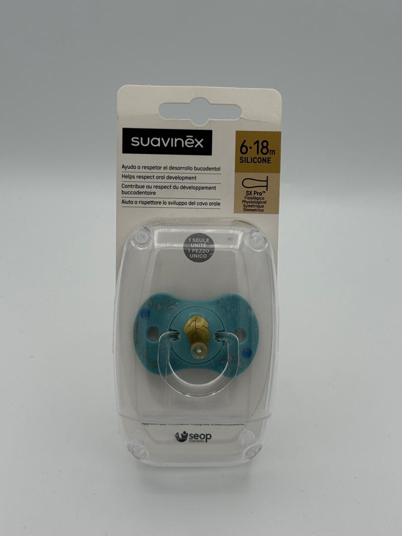 Sucette Suavinex Bleu Doré, 6-18M – Image 2