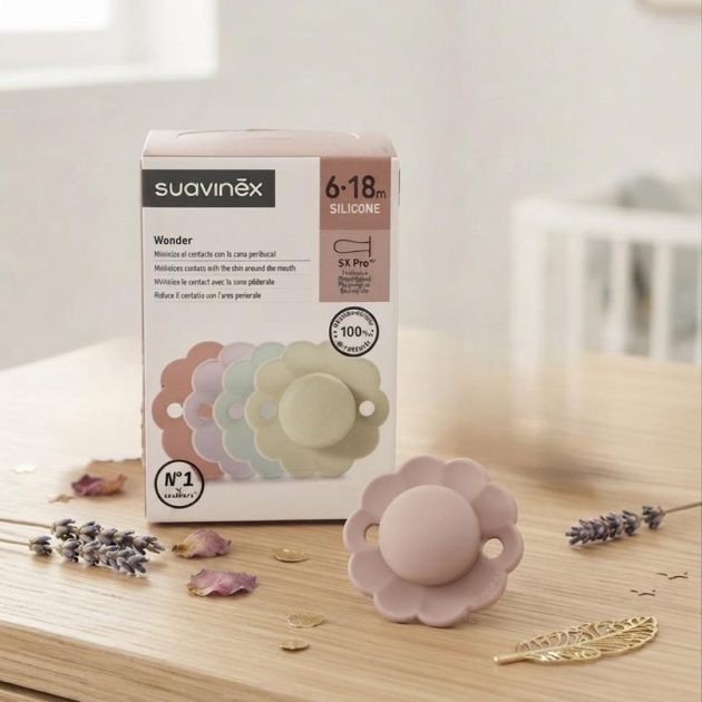 Sucette Suavinex Wonder Rose, 6-18M