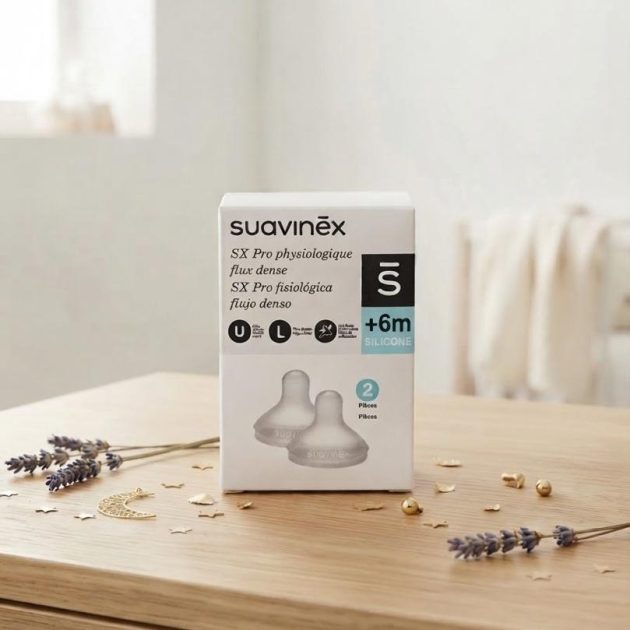 Suavinex Tétines SX Pro - Flux Dense, +6M